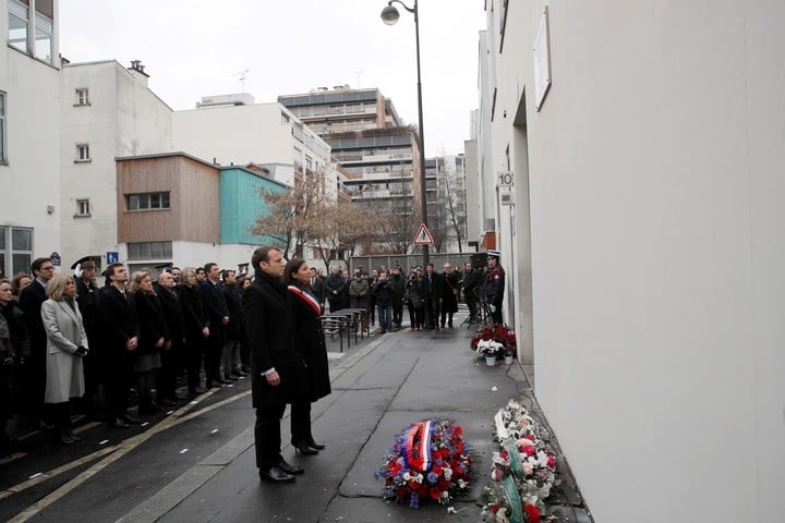 Francia recordó el tercer aniversario del atentado yihadista contra Charlie Hebdo