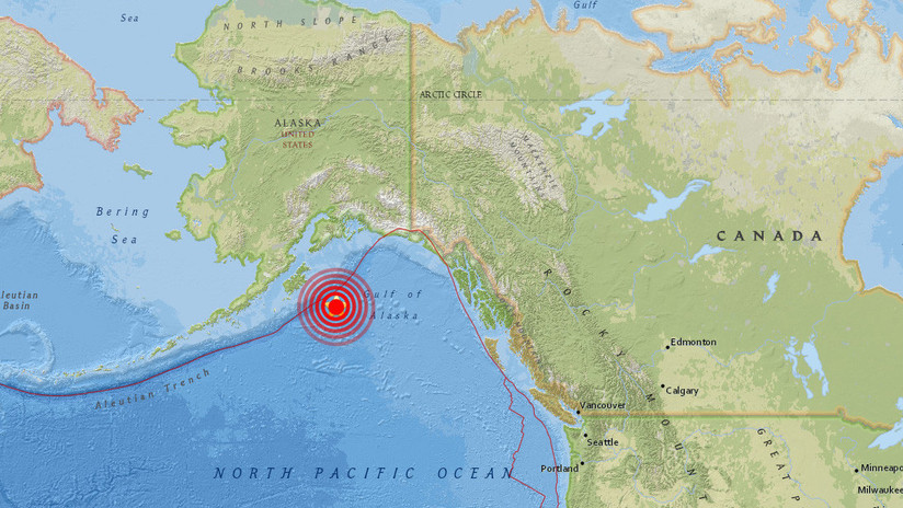 Estados Unidos: alerta de Tsunami tras sismo de 8,2 de magnitud en el golfo de Alaska