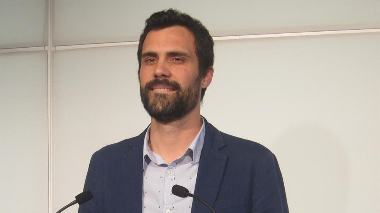 Roger Torrent se convierte en el nuevo presidente del Parlamento catalán