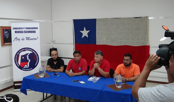Trabajadores de Escondida aprueban la desafiliación a la Federación Minera de Chile