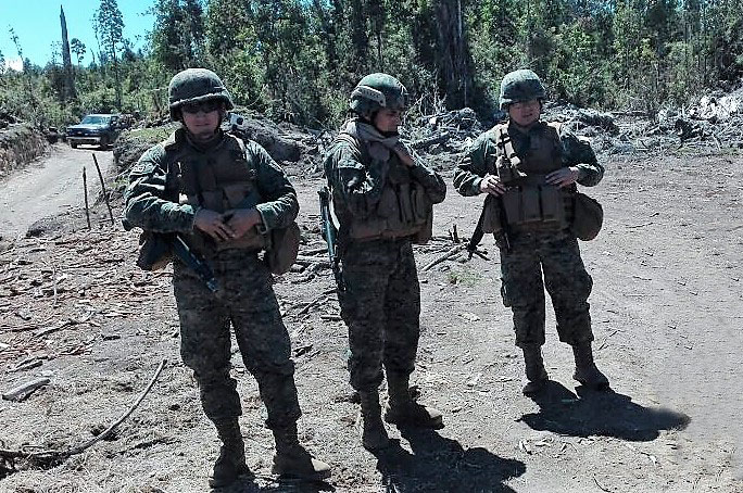 Conflicto por terreno entre mapuches y el Ejército termina con comunero detenido y formalizado