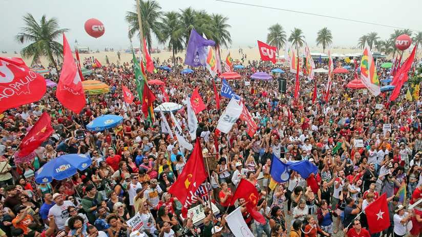 Brasil: huelga general contra la reforma previsional de Michel Temer
