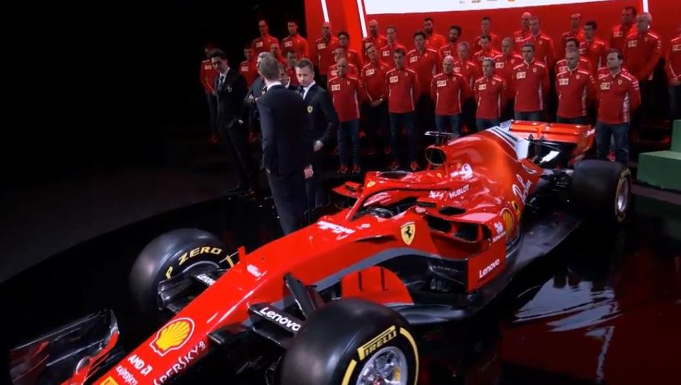 Ferrari presenta el SF71-H con el que quieren batir a Mercedes