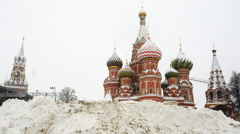 Moscú atraviesa nevada récord en su historia meteorológica