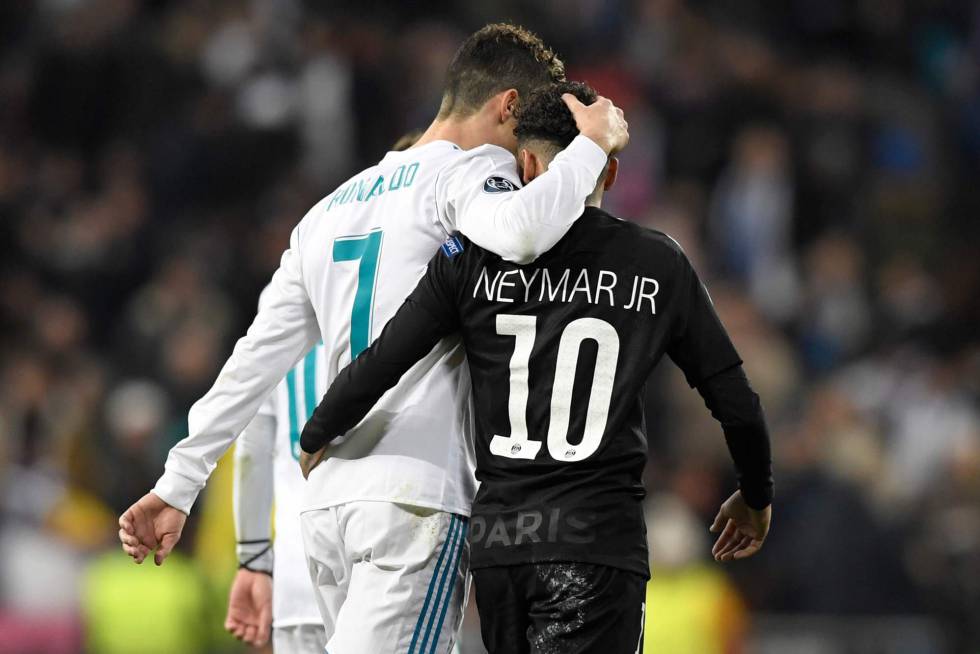 Neymar sorprende: «Cristiano Ronaldo es mi referente»