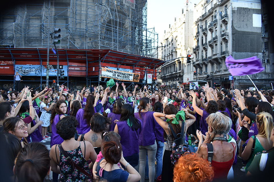 Argentina: medio millón de mujeres marcharon en contra del patriarcado y el machismo