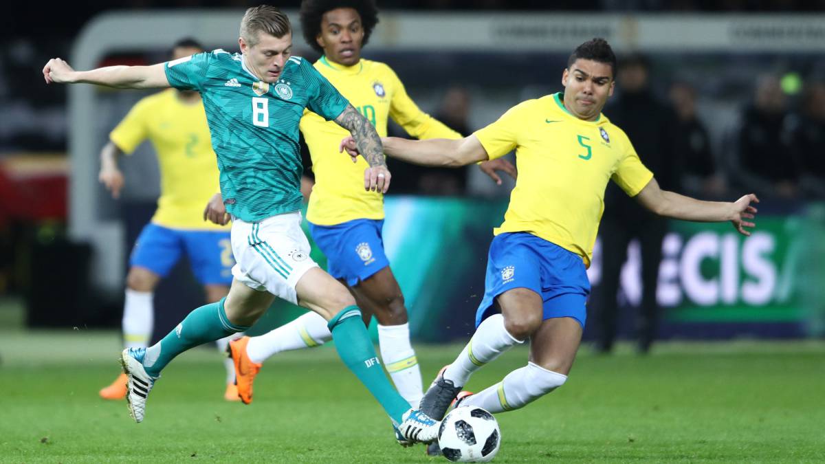 Brasil toma revancha y derrota a Alemania en Berlín