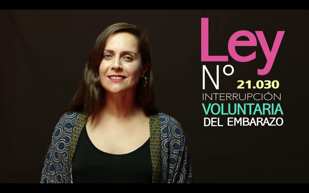 Natalia Valdebenito y mujeres de diversos ámbitos protagonizan video que orienta sobre la Ley de Aborto