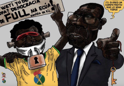 Retiran cargos contra dibujante crítico del régimen de Guinea Ecuatorial