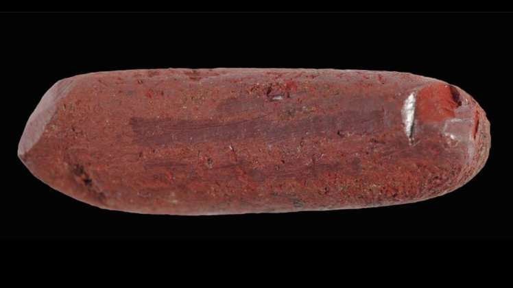 Este es uno de los crayones más antiguos de nuestra historia y pertenece al Mesolítico