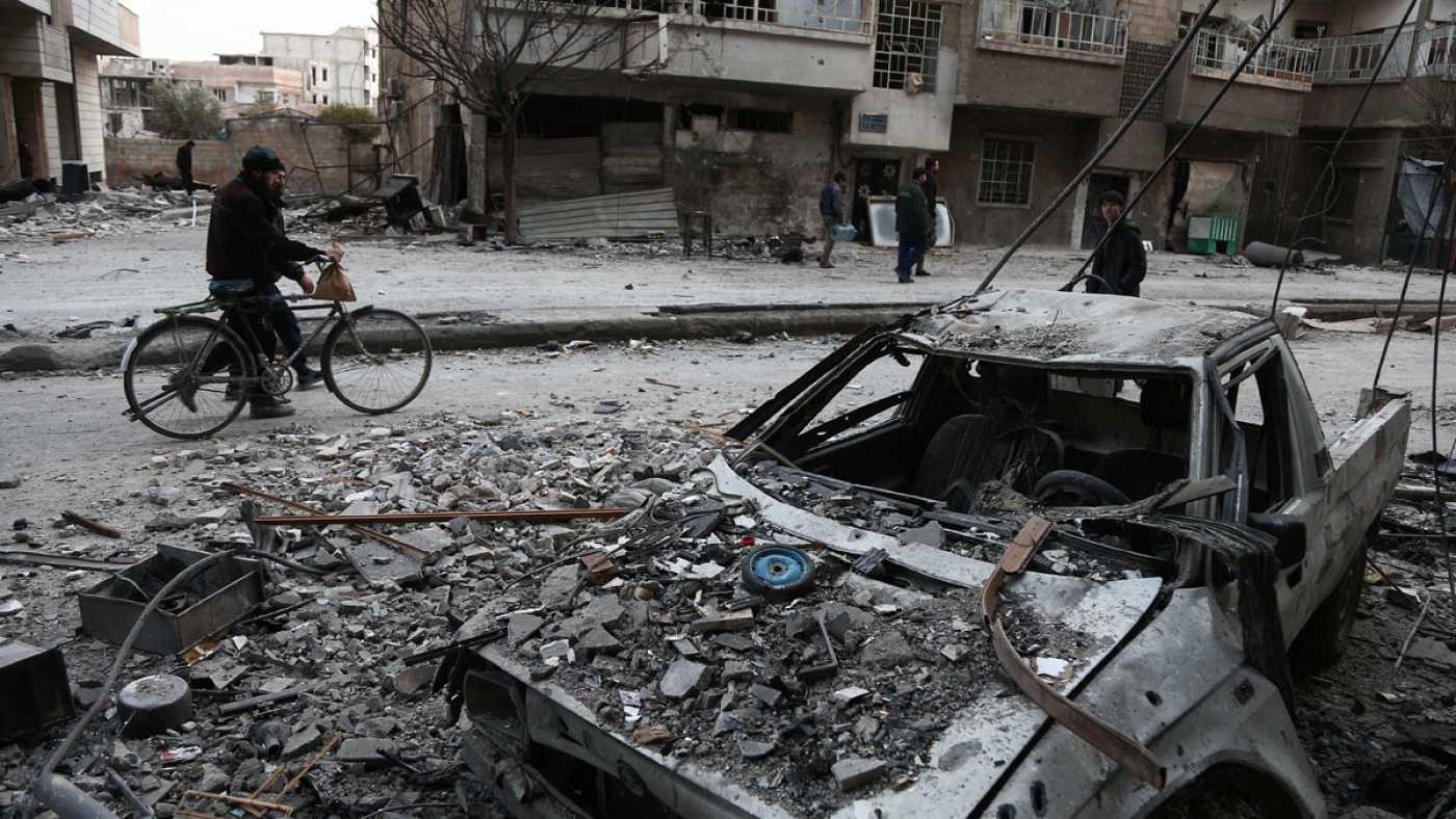Irán advierte que civiles sirios están siendo usados como «escudos humanos» en Guta