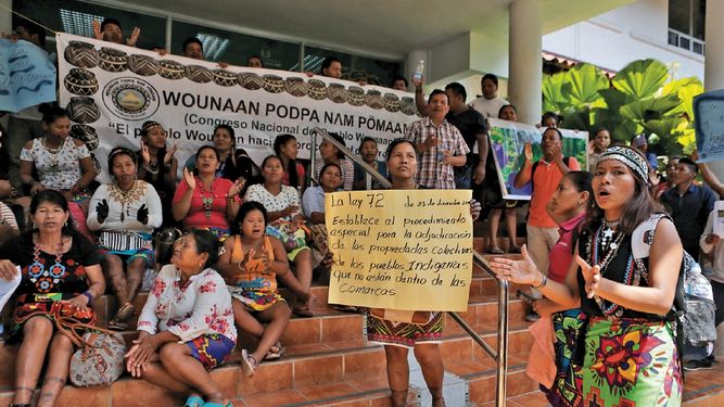 Indígenas panameños lograron titularidad de tierra colectiva