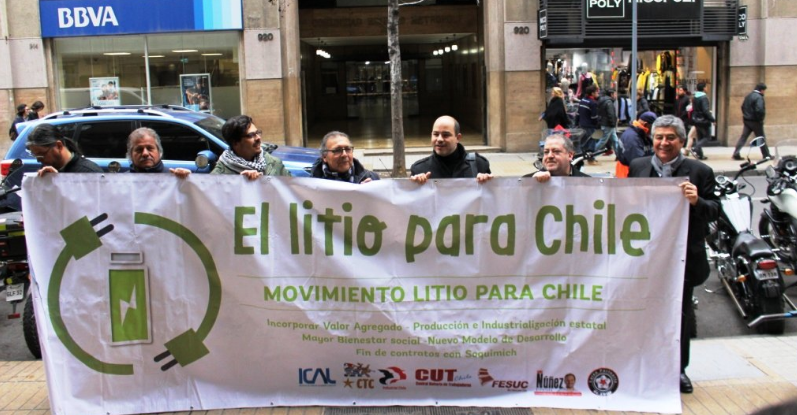 Movimiento Litio para Chile rechaza aprobación del aumento de cuota de litio a Soquimich