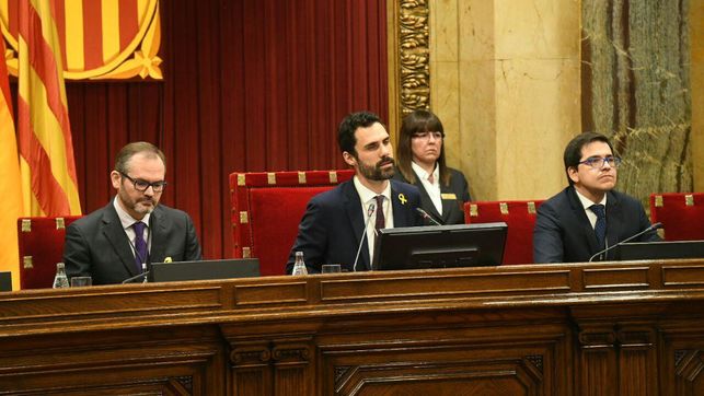 Parlamento de Cataluña aplazó el pleno de la investidura tras denegación de libertad a Jordi Sànchez