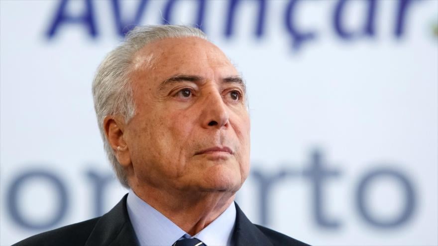 Presidente de Brasil en el ojo del huracán por corrupción
