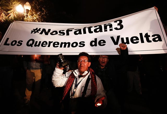 Fueron liberados periodistas ecuatorianos secuestrados en frontera colombiana