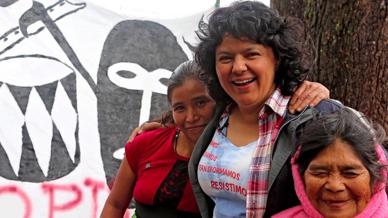 Berta Cáceres: A dos años de su asesinato elaboran documental en su homenaje