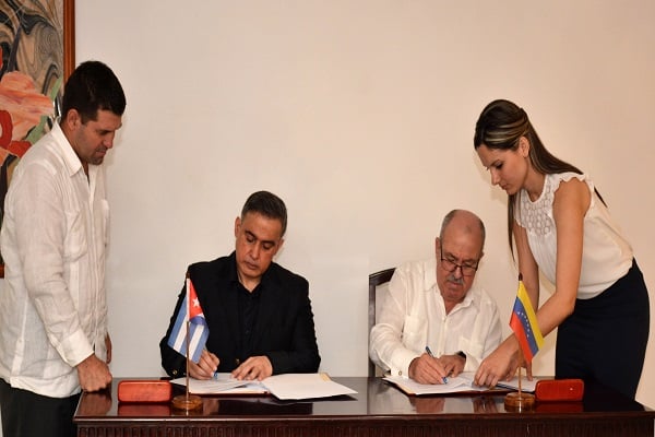 Cuba y Venezuela firman acuerdo de cooperación judicial