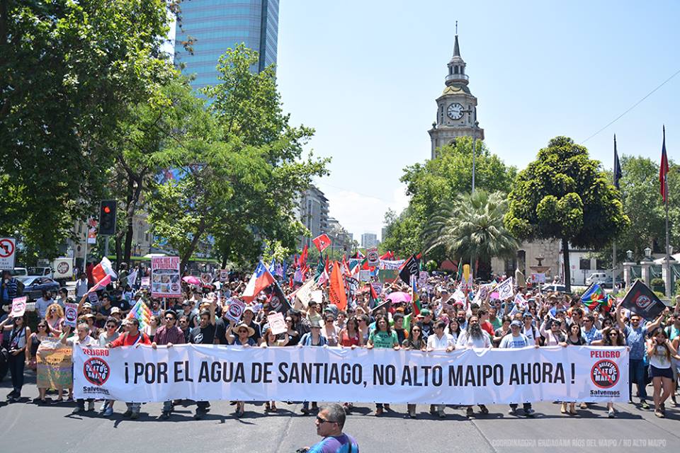 Opositores a Alto Maipo presentan recursos ante la Corte Suprema para revertir fallo de Tribunal Ambiental a favor de la empresa