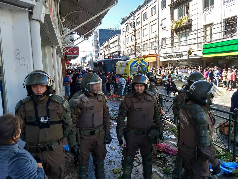 Indignante trato contra vendedoras mapuche en Temuco: fueron detenidas y golpeadas