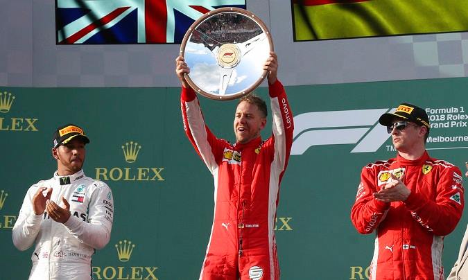 Triunfo para Sebastián Vettel en el Gran Prix de Australia