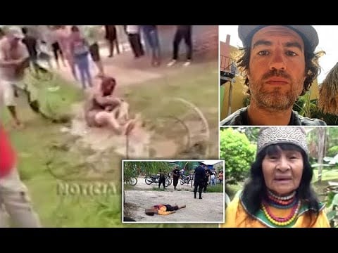 Canadiense es linchado hasta la muerte por turba peruana amazónica que lo acusaba de asesinar a su chamán (Video+18)