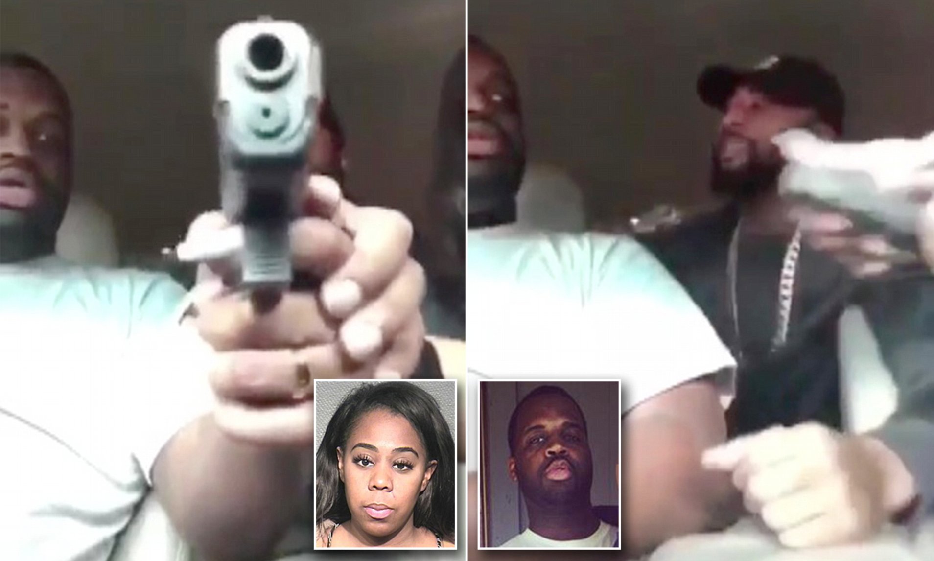 Hombre recibe disparo en la cabeza mientras él y su amigo jugaban con una pistola; Todo quedó grabado en Facebook Live (Video)