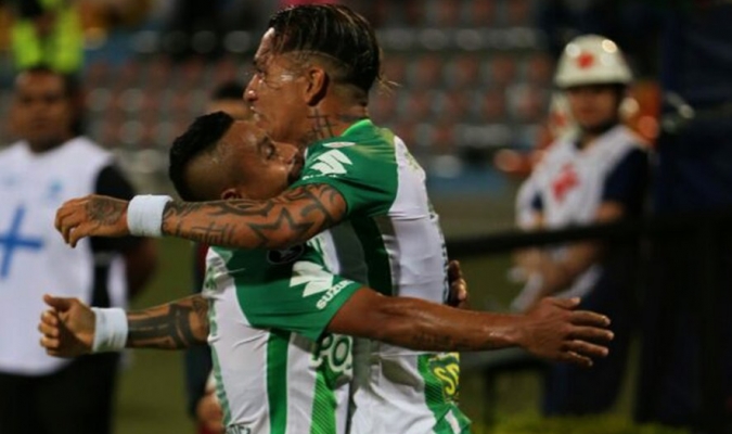 Atlético Nacional se acerca a octavos goleando a Bolívar