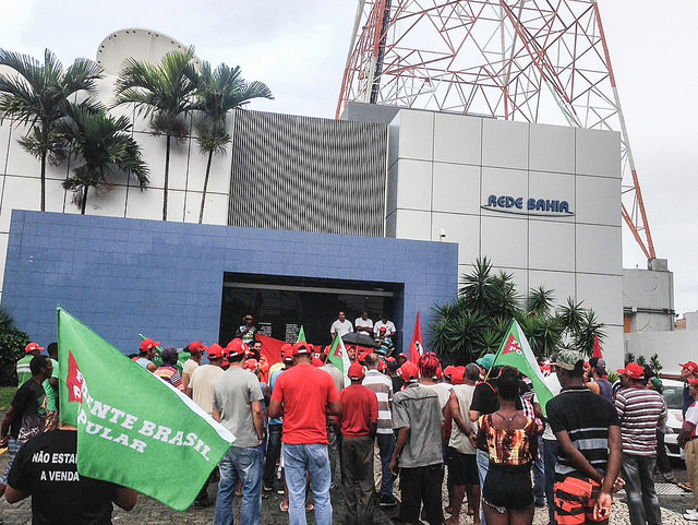 Movimientos sociales de Brasil protestan contra red O’Globo
