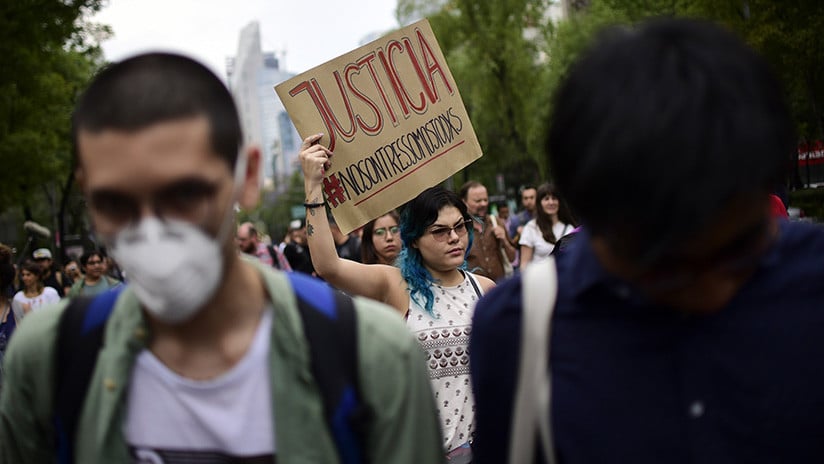 Mexicanos rechazan asesinato de los tres estudiantes de cine en Jalisco