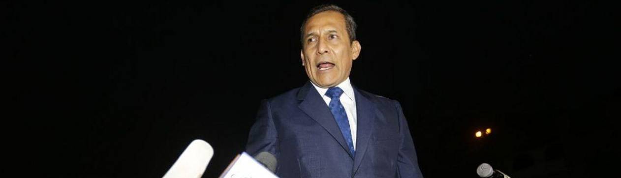 Expresidente Humala y su esposa salieron de la cárcel