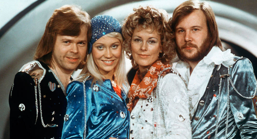 ABBA se reencuentra en el estudio de grabación