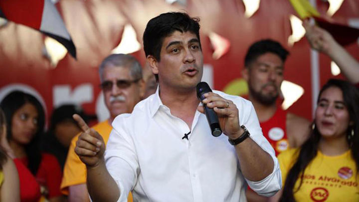 Carlos Alvarado, de periodista a presidente de Costa Rica