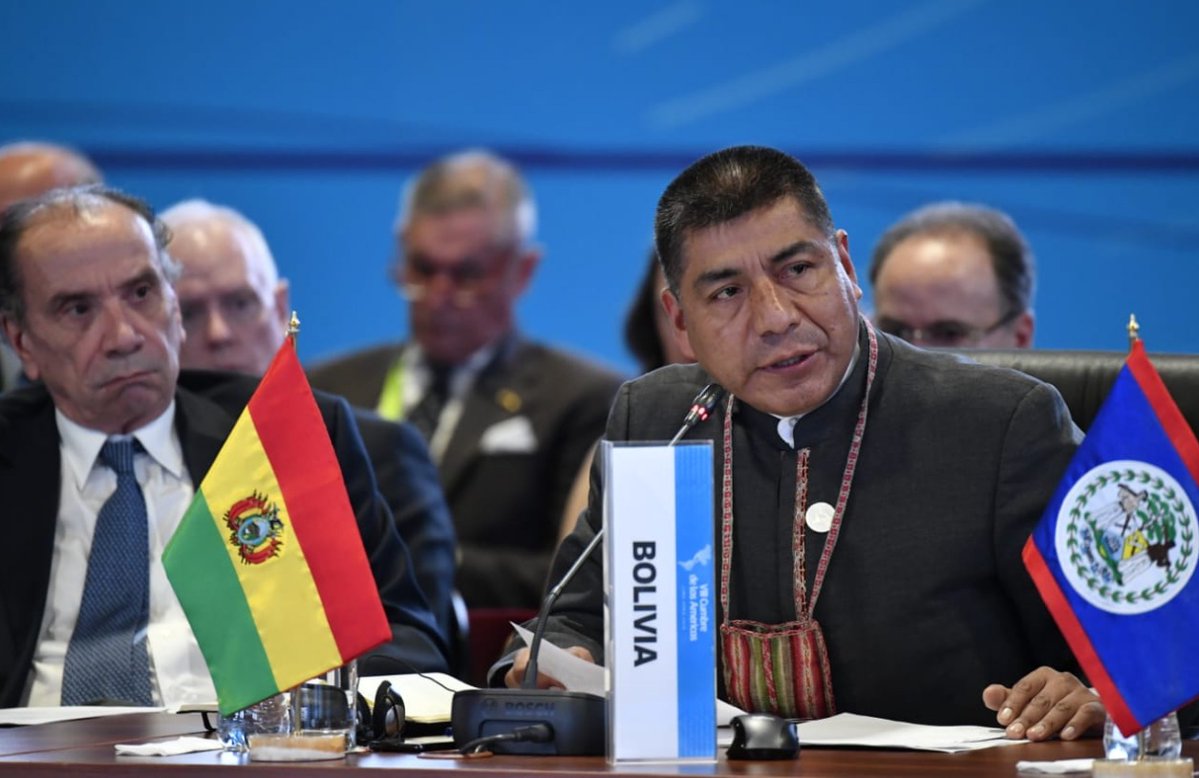 Bolivia recibió la Presidencia Pro Témpore de Unasur en víspera de la VIII Cumbre de las Américas