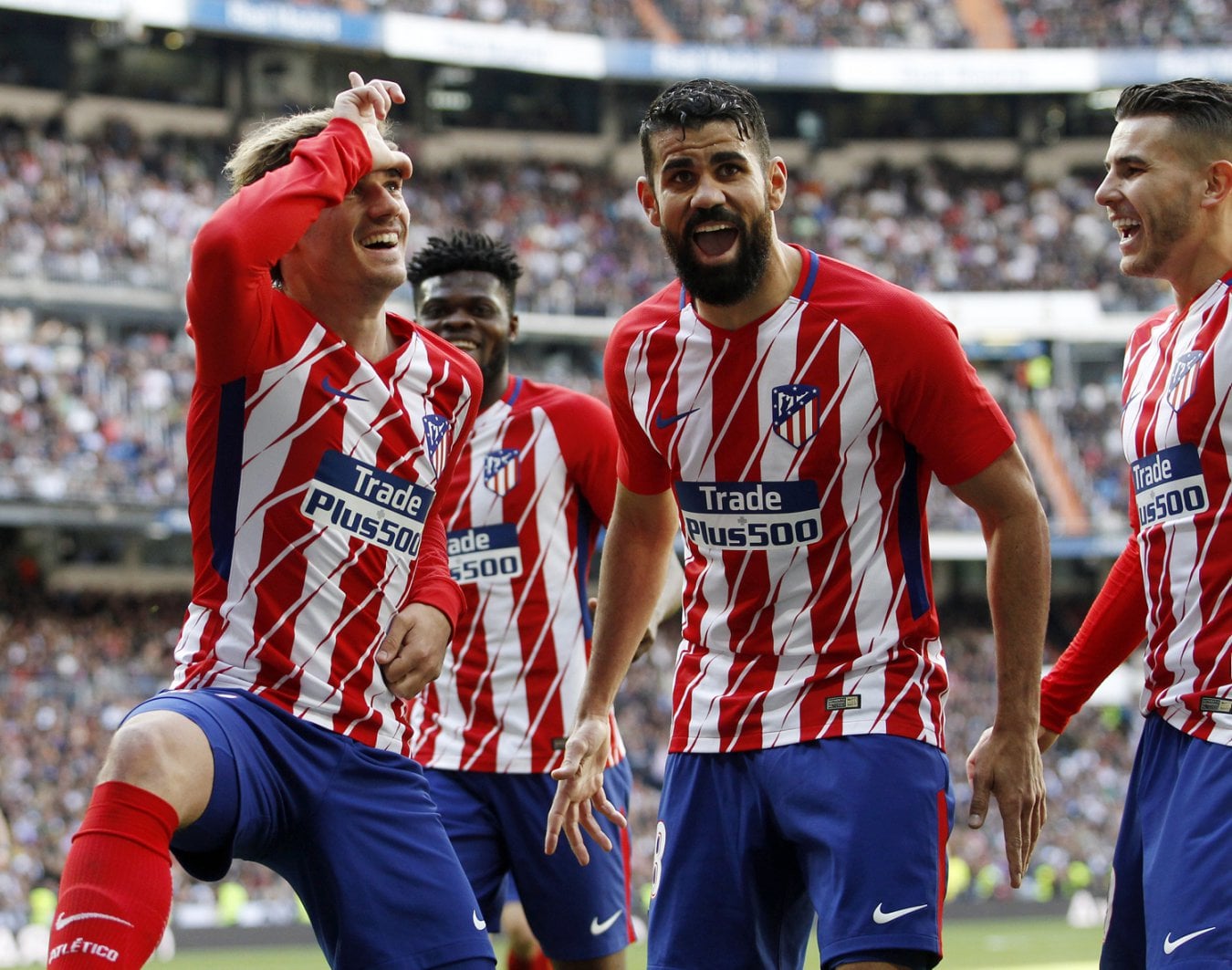 Real Madrid y Atlético empatan a un gol en el derbi