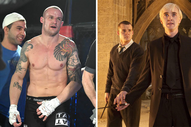 Joshua Herdman, el actor en Harry Potter que hoy es luchador invicto de MMA