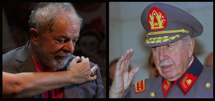 El audio que habla de tirar a Lula «por la ventana» del avión que nos recuerda a Pinochet