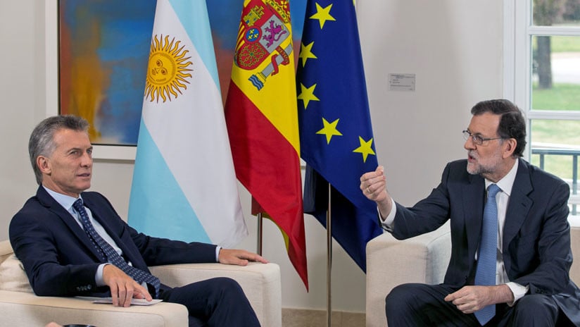 Argentina: Macri recibe a Rajoy con una agenda neoliberal