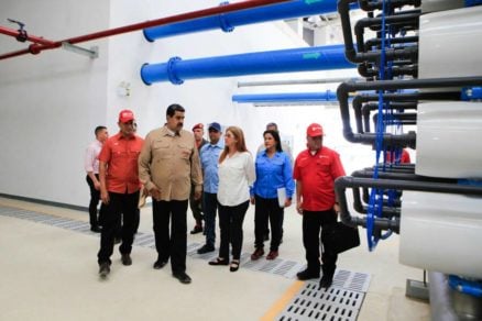 Nicolás Maduro inaugura Planta desalinizadora en la isla de Margarita