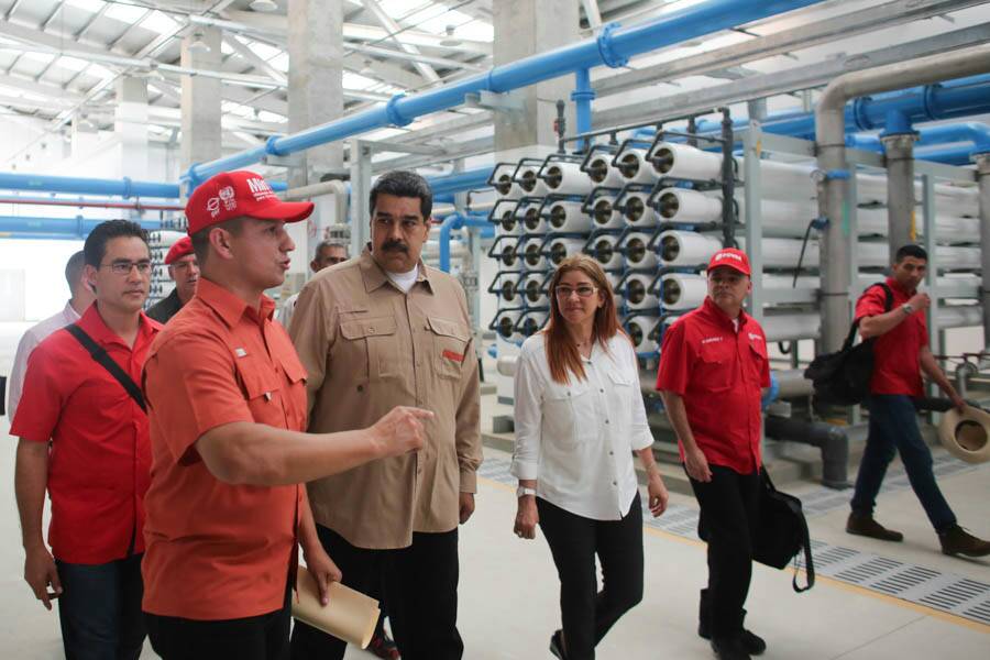 Presidente Nicolás Maduro crea Industria Nacional del Agua