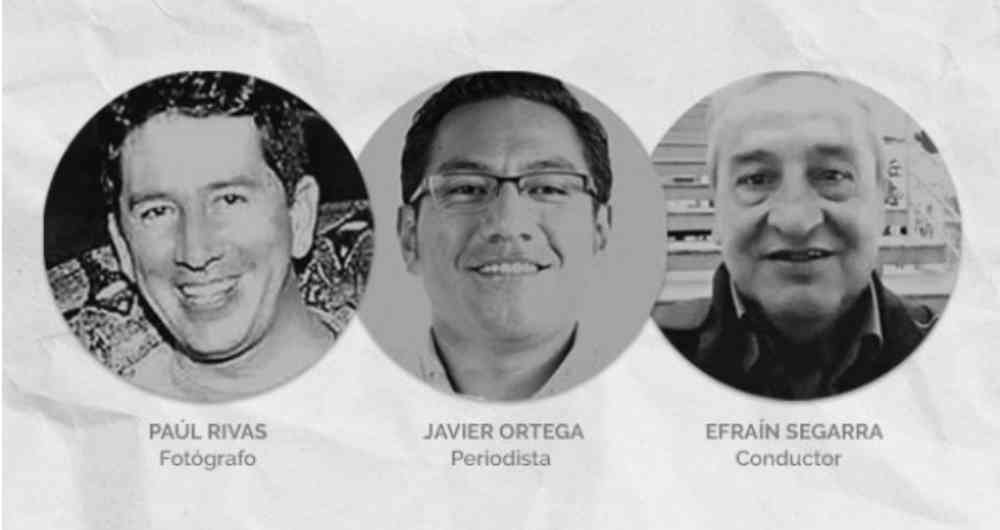 Ecuador y Colombia coordinan acciones ante posible asesinato de periodistas secuestrados