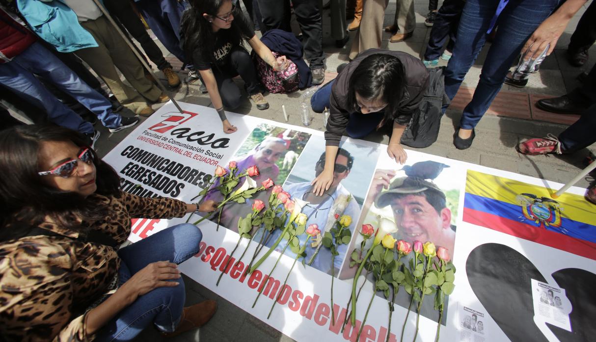 43 detenidos en Ecuador por asesinato de periodistas El Ciudadano