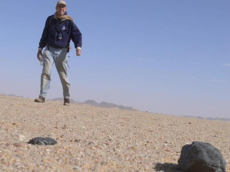 Los diamantes de un meteorito caído en Sudán son los restos de un primitivo planeta de nuestro Sistema Solar