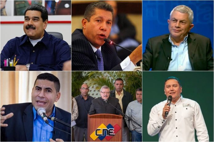 5 candidatos disputan la presidencia de Venezuela
