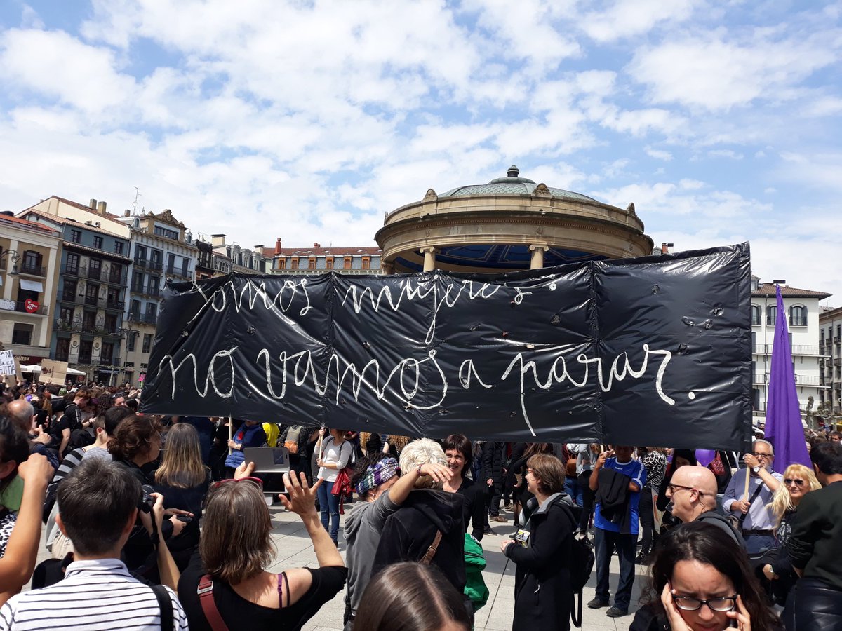 Continúan protestas en España contra fallo favorable a La Manada