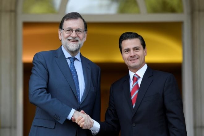 Rajoy y Peña Nieto hablan sobre Venezuela