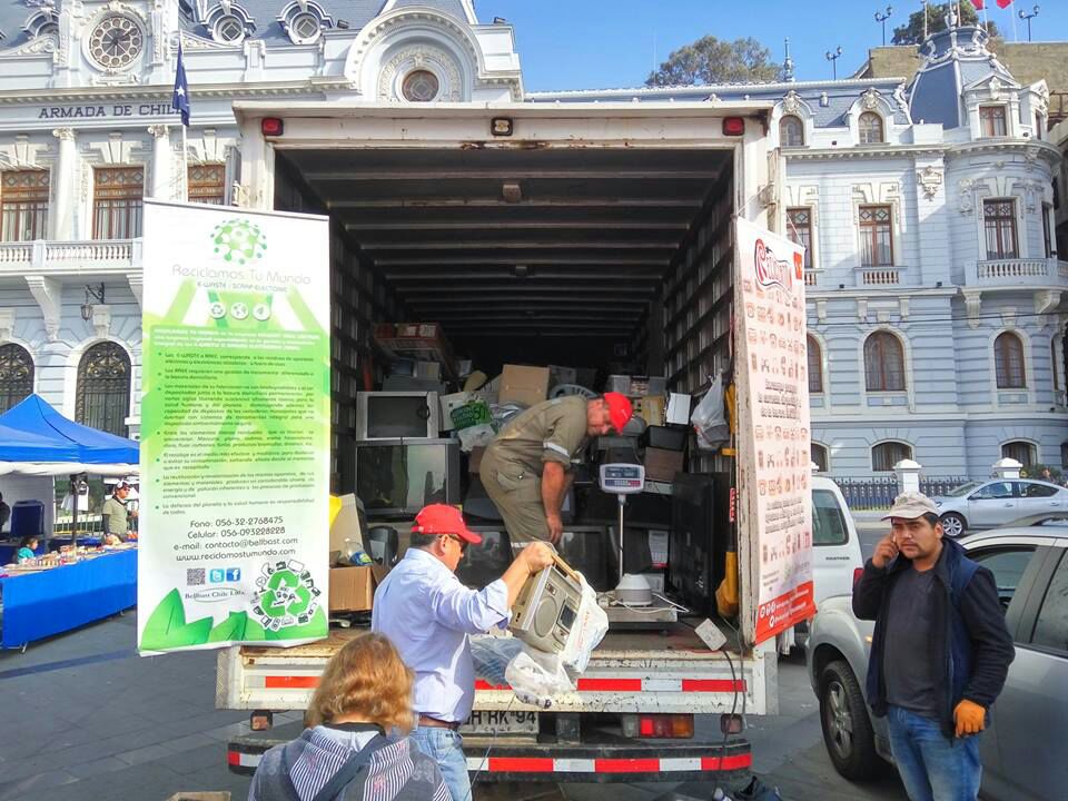 Este sábado, Tercera R​eciclatón Electrónica en Valparaíso