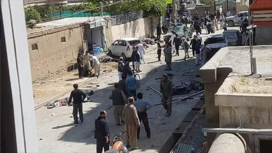 Ataque suicida en centro de votación deja 31 muertos en Kabul