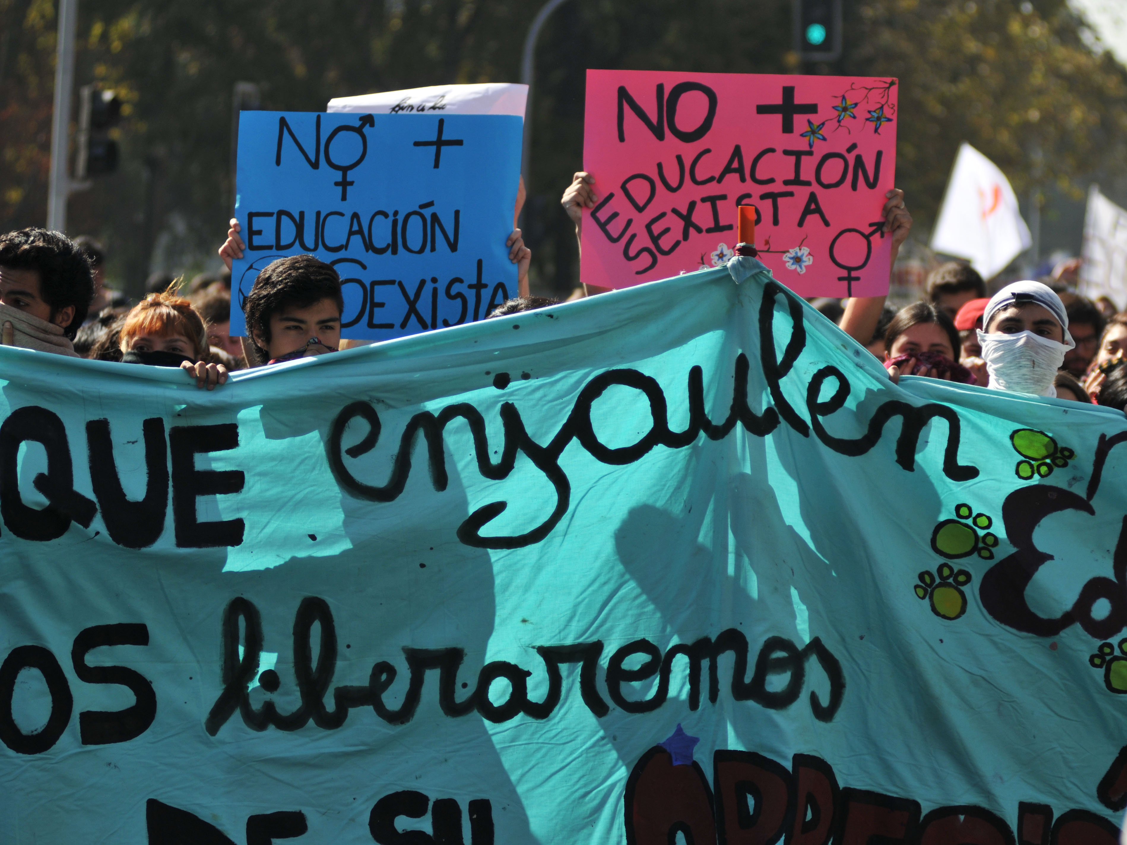 Postales Ciudadanas: Así transcurrió la primera masiva marcha estudiantil del año