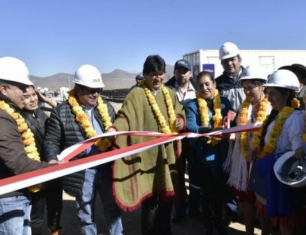 Planta Solar Uyuní encamina a Bolivia como Centro energético de Suramérica